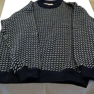 Men's extra extra large knitted sweater